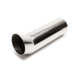 TA-TECHNIX terminale di scarico in acciaio inox, 76 mm DTM