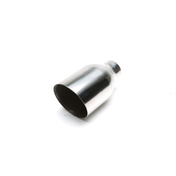 TA-TECHNIX terminale di scarico in acciaio inox, 110×115 mm