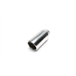 TA-TECHNIX terminale di scarico in acciaio inox, 62×64 mm