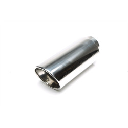 TA-TECHNIX terminale di scarico in acciaio inox, 115×125 mm