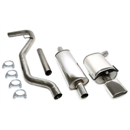 Sistemi di scarico TA Technix TA-TECHNIX scarico cat-back in acciaio inox per Saab 9-3 YS3F 2003+, 85×150 mm | race-shop.it