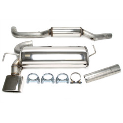 TA-TECHNIX scarico cat-back in acciaio inox per Seat Leon 1M 1999-2006, 85×150 mm