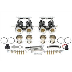 TA-TECHNIX kit corpi farfallati singoli DCOE 40, nero