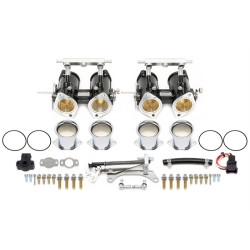 TA-TECHNIX kit corpi farfallati singoli DCOE 45, nero