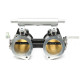 Valvole a farfalla TA-TECHNIX kit corpi farfallati singoli DCOE 45, nero | race-shop.it