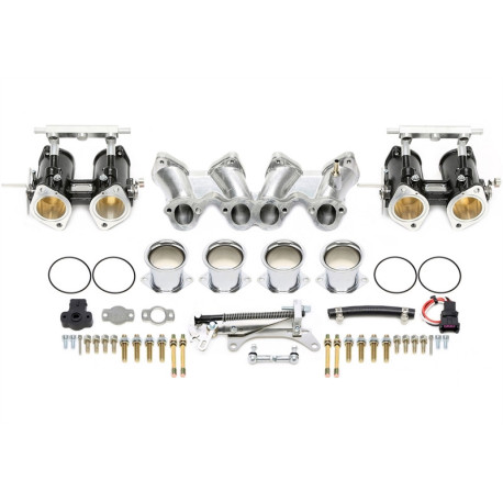 Valvole a farfalla TA-TECHNIX kit completo corpi farfallati DCOE 45 per VW Golf I Cabriolet (155) 1.5-1.8 8V EA827 | race-shop.it