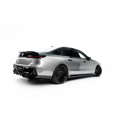 Body kit e accessori visivi MAXTON DESIGN diffusori minigonne per BMW M760e G70, nero lucido, V2 | race-shop.it