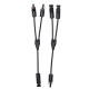 Sistemi batteria, alimentatori e pannelli solari REDARC kit connettori MC4 a Y | race-shop.it