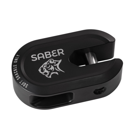 New SABER Short grillo per verricello in alluminio 7075, nero | race-shop.it