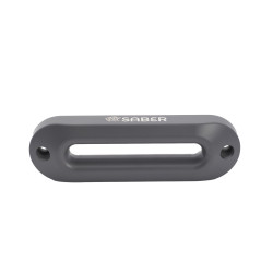 SABER Chunky passacavo per verricello, alluminio, interasse fori 254 mm, grigio