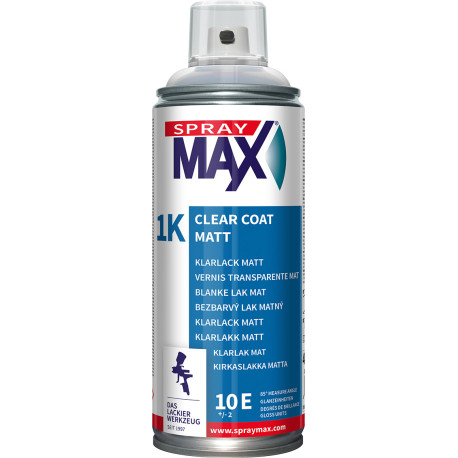 New SPRAYMAX 1K Clear Coat Matt - trasparente opaco spray 400 ml | race-shop.it