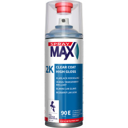 SprayMax 2K Clear Coat Gloss - Trasparente 2K bicomponente spray 400 ml