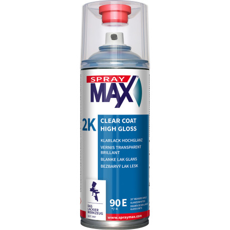 New SPRAYMAX 2K Clear Coat Gloss - trasparente 2K (bicomponente) spray 400 ml | race-shop.it