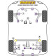 Silentblock in poliuretano Powerflex Front Wishbone Front Bush Subaru Forester SG (2002 - 2008) | race-shop.it