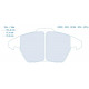 Pastiglie freni CL brakes Pastiglie dei freni CL Brakes 4122RC6E | race-shop.it