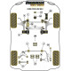 Silentblock in poliuretano Powerflex Front Upper Right Engine Mount Insert Ford Focus MK3 RS | race-shop.it