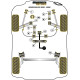 Silentblock in poliuretano Powerflex Engine Mount Stabiliser (Large) Rover 200 (1995), 25 | race-shop.it