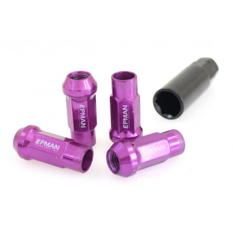 Dadi, bulloni e prigionieri Dadi delle ruote EPMAN M12x1.5 / M12x1.25 - colori differenti 20pcs set | race-shop.it