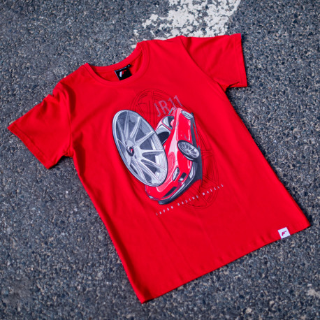 Magliette T-shirt da uomo JAPAN RACING JR-11, rosso | race-shop.it