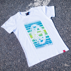 T-shirt JR-Wheels JR-20 bianco