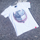 T-shirt JR-Wheels JR-21 bianco