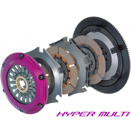 Frizioni e volani Exedy Racing Clutch Kit Exedy Racing Hyper Multi Triple Cerametallic, Sprung | race-shop.it