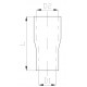 Giunti riduttori - diritti Riduzione dritta in silicone - 35mm (1,38") a 38mm (1,5") | race-shop.it