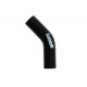Gomiti 45° Curva in silicone 45° - 102mm (4") | race-shop.it