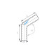 Gomiti 67° Curva in silicone 67° - 28mm (1,1") | race-shop.it