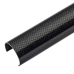 Protezione roll bar in carbonio 1250mm