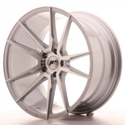 Cerchi JR JR21 20x10 ET20 5x120 Argento Lavorato