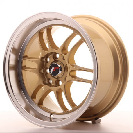 Cerchi in lega Cerchi JR JR7 15x8 ET35 4x100/114 Oro | race-shop.it