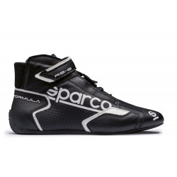 Scarpe da corsa omologate FIA Sparco FORMULA RB-8.1, nero/bianco