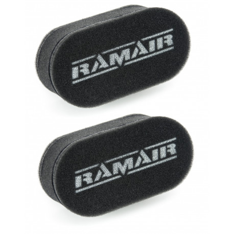 Filtri aria per carburatori Filtro universale per carburatori a doppia aspirazione Ramair per Weber &amp; Dellorto | race-shop.it