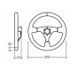 Volanti 3 volante a raggi OMP WRC, 350mm Pelle, 70mm | race-shop.it