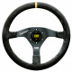 Promozioni 3 volante a raggi OMP Velocita Superleggero, 350mm camoscio, Piatto | race-shop.it