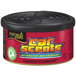 Profumo per auto in lattina CALIFORNIA SCENTS, Concord Cranberry