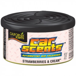 Profumo per auto in lattina CALIFORNIA SCENTS, Strawberries & Cream