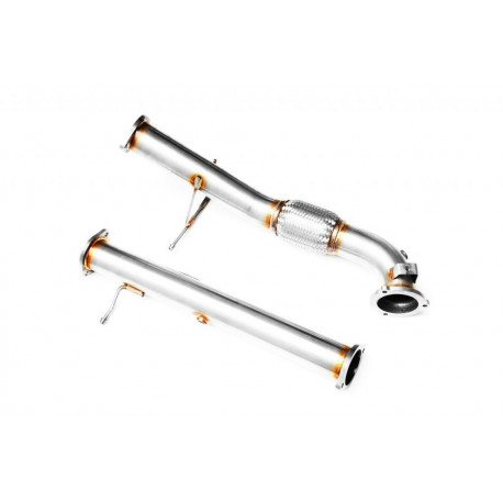 Focus II Downpipe per FORD FOCUS RS 2.5 3" | race-shop.it