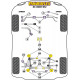 S5 (2007 - ) Powerflex Boccola anteriore del telaio posteriore Audi S5 (2007 on) | race-shop.it