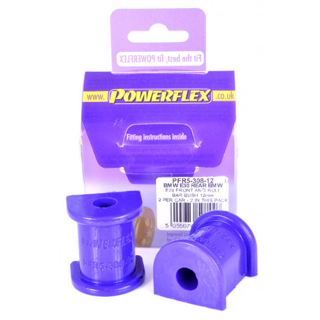 Silentblock in poliuretano Powerflex Boccola barra stabilizzatrice posteriore 12mm BMW E36 3 Series Compact (1993-2000) | race-shop.it