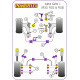 Mini Generation 1 (R50/52/53) (2000 - 2006) Powerflex Boccola anteriore del braccio posteriore Mini Generation 1 | race-shop.it