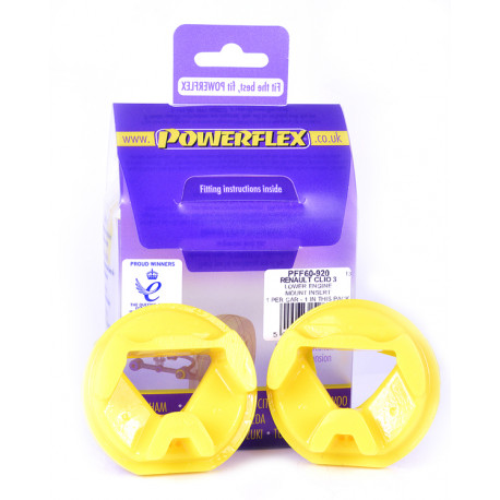 Silentblock in poliuretano Powerflex Boccola inferiore del supporto motore (inserto) Renault Clio III (2005 - 2012) | race-shop.it