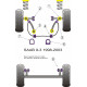 9-3 (1998-2002) Powerflex Steering Rack Mounting Flat Bottom Saab 9-3 (1998-2002) | race-shop.it