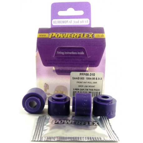 Silentblock in poliuretano Powerflex Boccola barra stabilizzatrice anteriore Saab 900 (1994-1998) | race-shop.it