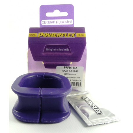 Silentblock in poliuretano Powerflex Boccola supporto scatola guida Flat Bottom Saab 900 (1994-1998) | race-shop.it
