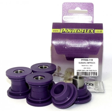 Silentblock in poliuretano Powerflex Rear Roll Bar Link Bush Subaru Impreza Turbo, WRX & STi GD,GG | race-shop.it