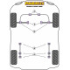 Wagon R (2000 - 2008) Powerflex Rear Tie Bar to Chassis Bush Suzuki Wagon R (2000 - 2008) | race-shop.it