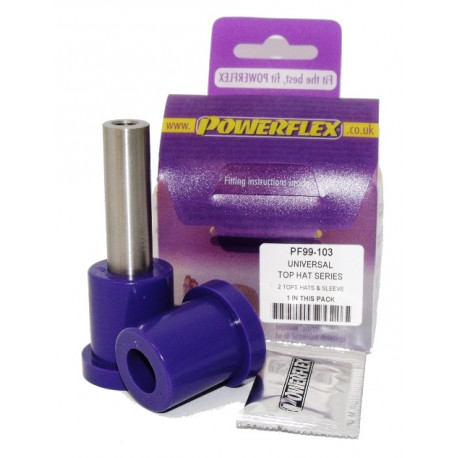 Top Hat Bushes Powerflex 100 Series Top-Hat Bush Universal Bushes | race-shop.it