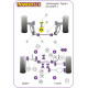 Tiguan 5N (2007-) Powerflex Boccola anteriore da tirante ad telaio posteriore Volkswagen Tiguan 5N (2007-) | race-shop.it